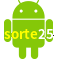 Aplicativo sorte25 para Android
